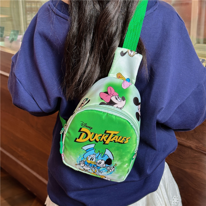 The 2024 new cartoon children's chest bag is a trendy and cool light bag for boys and girls, a simple and casual single-shoulder crossbody bag Application Scenario