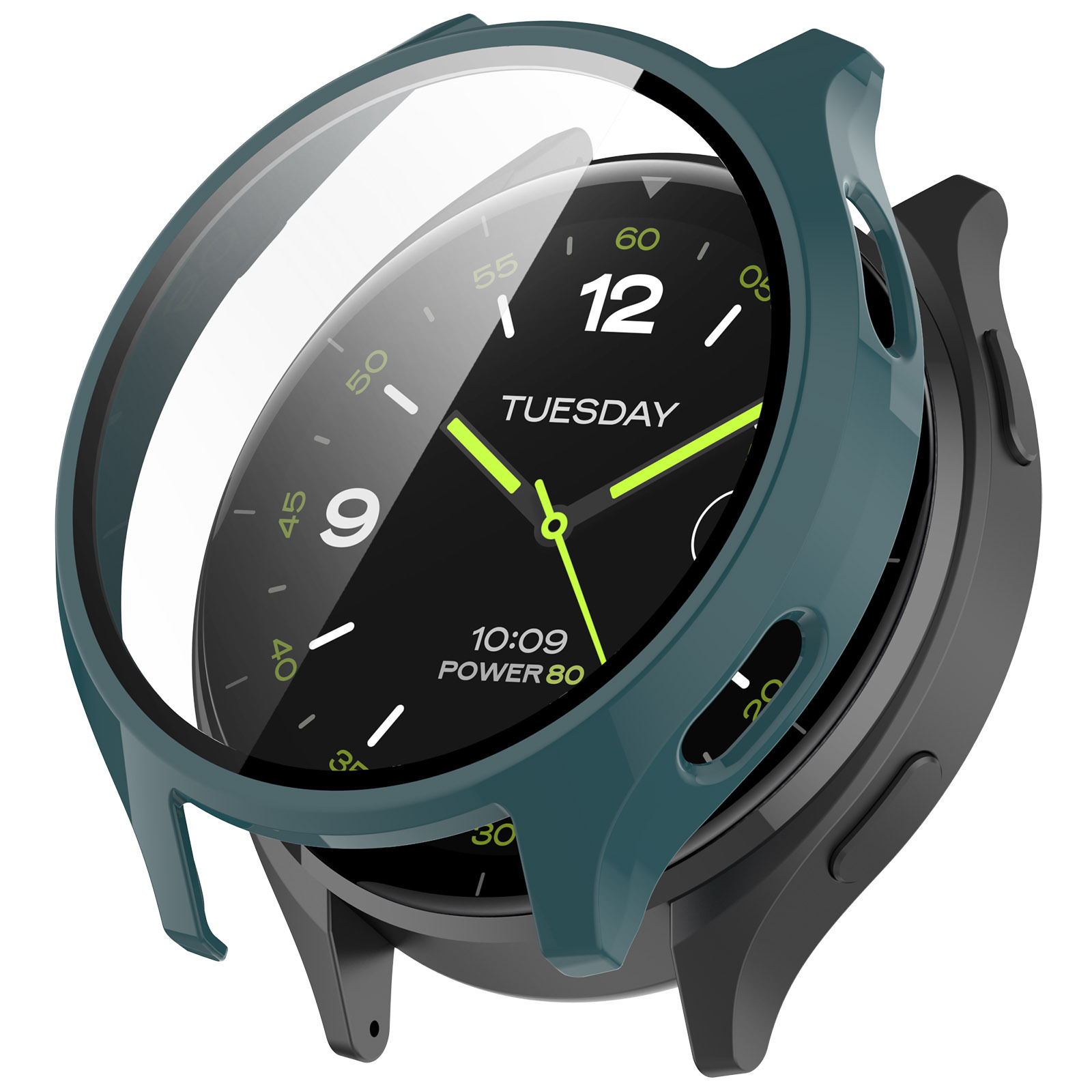 Suitable for Xiaomi watch2 watch protective case. Xiaomi Watch 2 watch integrated case PC+ tempered glass Application Scenario
