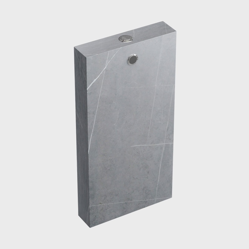 Squat toilet, rock plate flushing tank, energy-saving household bathroom, hidden floor-standing sensor squat toilet, squat pit, toilet bowl, water tank Item Picture