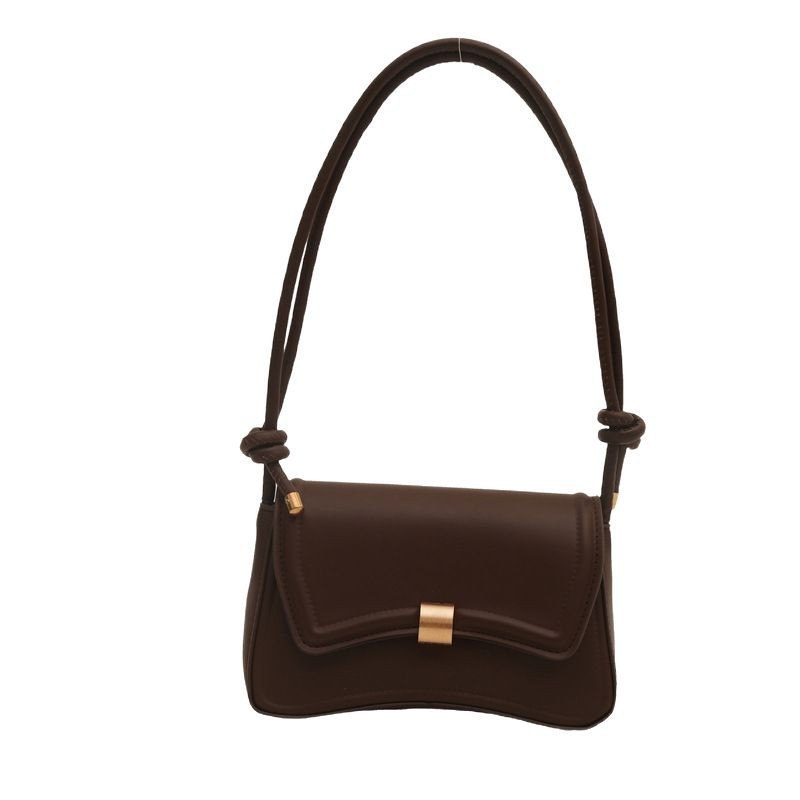 A new minimalist Korean-style casual square bag, a niche Japanese-style fashionable single-shoulder bag, stylish, trendy and versatile underarm bag Item Picture