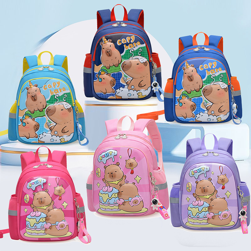 Children's hard-shell schoolbags for kindergarten middle and senior classes, 3-6 years old boys and girls, anti-wandering Kabipala cartoon backpacks 5 full figure