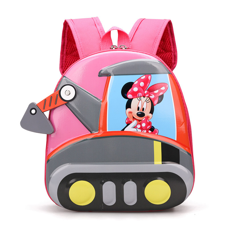 Cute cartoon casual children's schoolbags, backpacks, kindergarten eggshell schoolbags, Paw Patrol hard shell bags Specification drawing