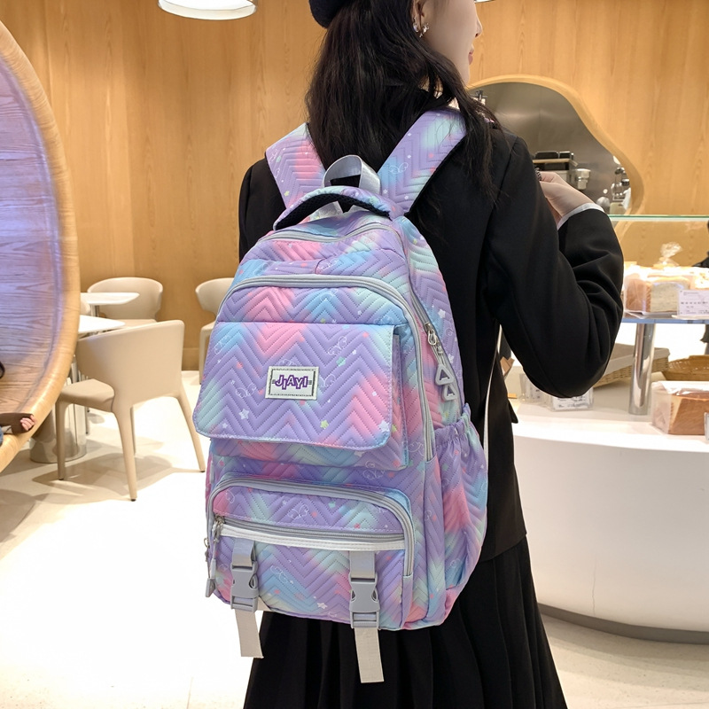 High-end backpacks for junior high school, senior high school and college students, computer bags, men's and women's bags, cross-border consignment, versatile bags, backpacks Application Scenario