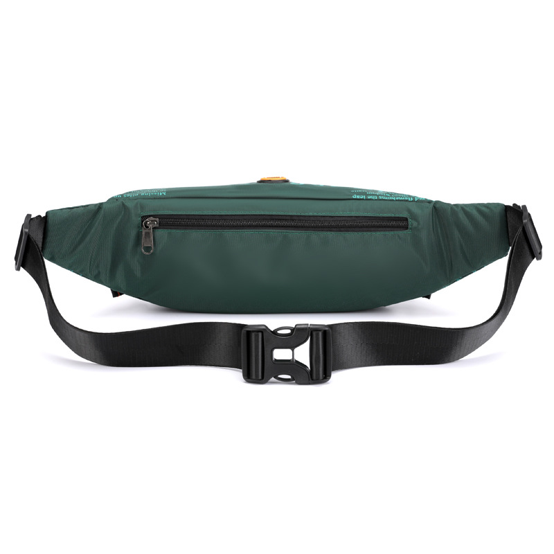 Cross-border exclusive new outdoor men's waist bag, street fashion chest bag, crossbody bag, sports and running close-fitting waist bag Application Scenario