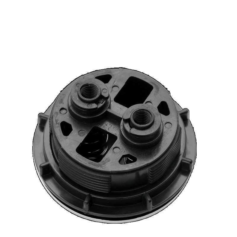 Thickened round toilet, double-button water tank, flush toilet, suction button, toilet accessory, one piece manufacturer Item Picture
