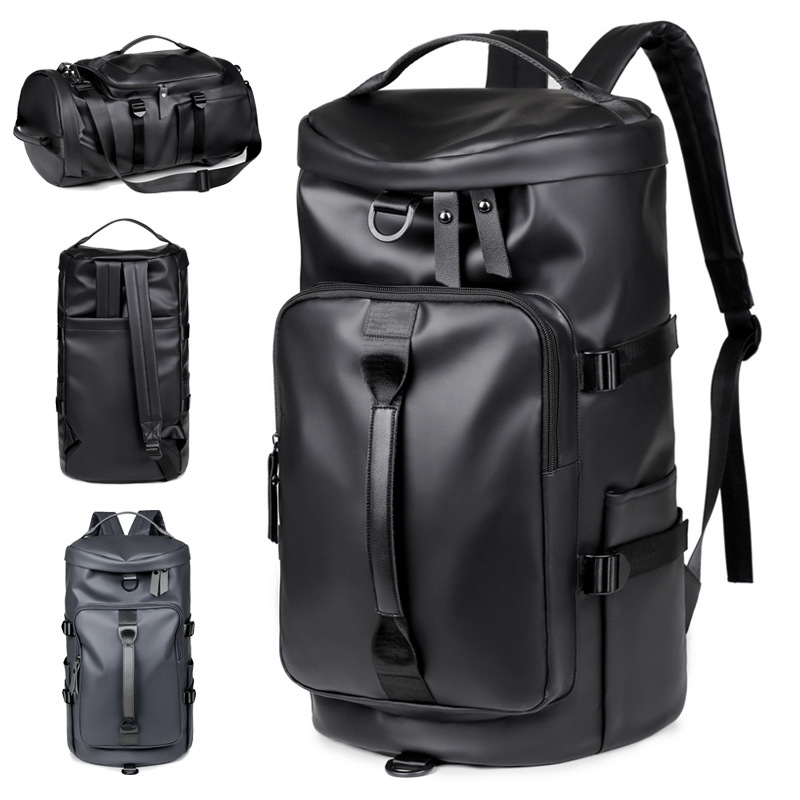Cross-border Korean version large-capacity men's travel bag, casual and trendy men's crossbody bag with dry and wet separation and shoe compartment for travel details Picture