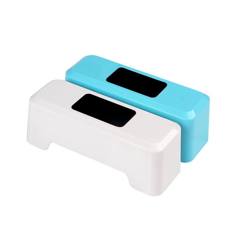 The blue bubble water tank cover of the toilet sensor flushing device is suitable for children and the elderly without bending over or touching. It is an infrared sensor toilet Item Picture
