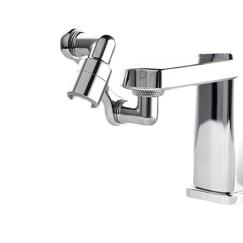 Mechanical arm universal faucet extender washbasin, multi-functional all-copper rotatable hair washing, extended universal faucet Item Picture