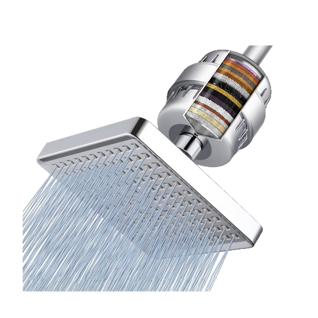 Amazon Filter top shower head, 6-inch detachable pressure-increasing shower head for European and American bathrooms, manufacturer details Picture