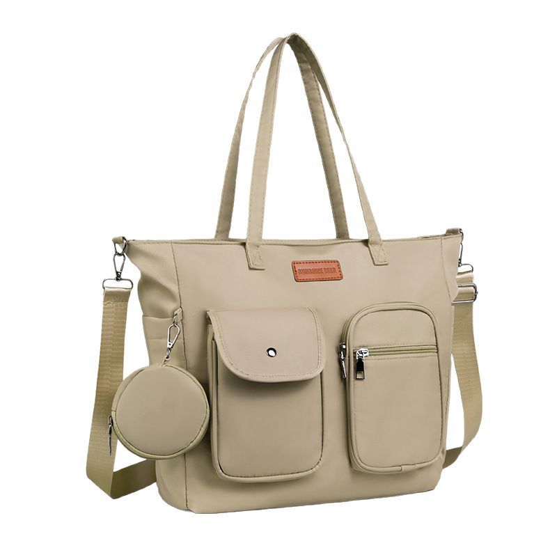 Nylon Butte bag, lightweight and large-capacity baby bag, mom's outings bag, travel backpack, women's crossbody bag Item Picture
