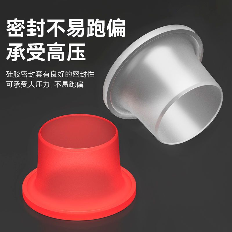 Thickened silicone rubber, non-raw material, sleeve faucet valve, Angle valve, 4-inch interface pipe fittings, leak-proof sealing, suitable for both hot and cold details Picture