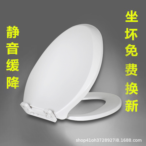 Cross-border bestseller, Seko Universal V-shaped toilet seat cover, Amazon seat cover plate thickened silent slow-lowering toilet Application Scenario