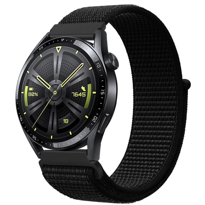 Compatible with Huawei GT 5/4 watch straps and Garmin Samsung Watch 7/6 universal Velcro nylon loop straps Item Picture