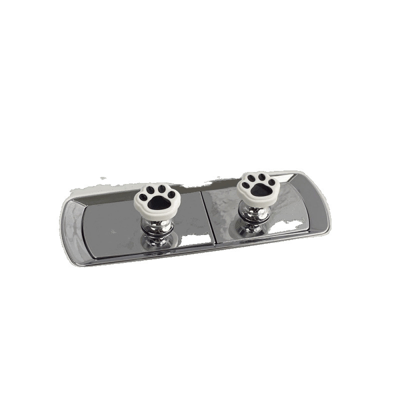 Toilet press cat paw nail art nail unblocking special water tank button auxiliary key bathroom flush switch wholesale Item Picture