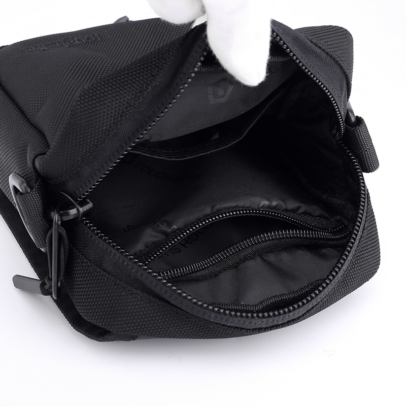 New men's single-shoulder bag, fashionable and casual, water-resistant Oxford fabric crossbody bag, trendy and simple small bag consignment Item Picture