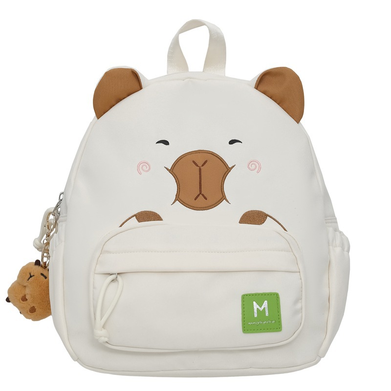 A cute, individualistic, trendy and simple backpack for female college students in the spring of 2025, with a large capacity for casual wear Item Picture