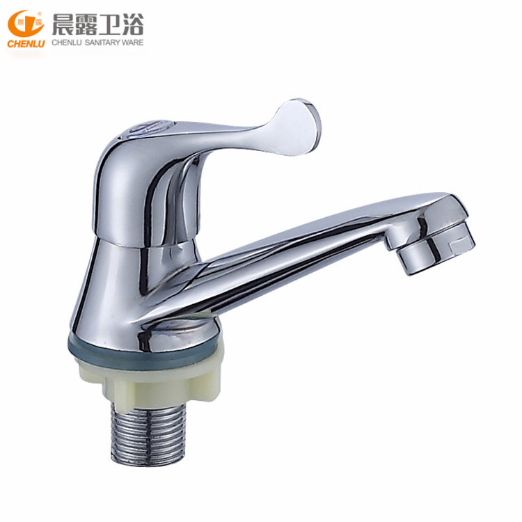 Cross-border Thailand export 96 washbasin faucet 4 points single cold water column basin quick-opening faucet washbasin washbasin Item Picture