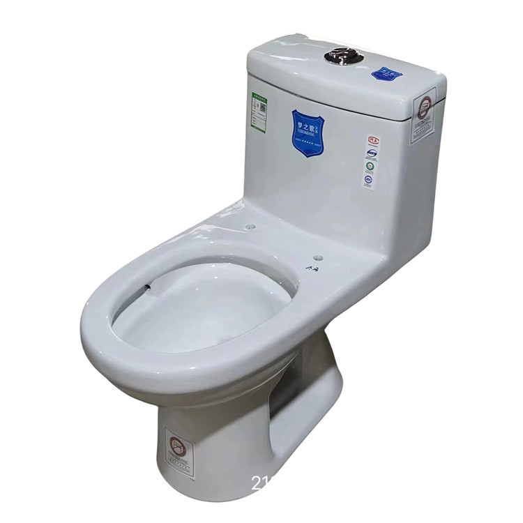 Engineering toilet, household small-sized super vortex siphon silent anti-odor toilet, hotel rental room bathroom wholesale details Picture