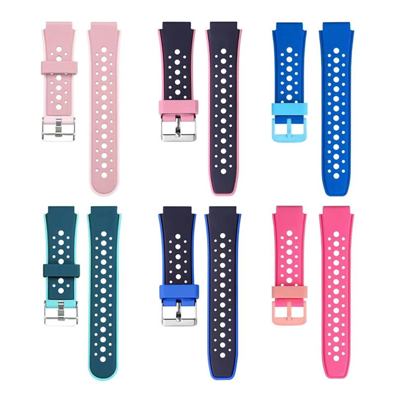 Suitable for Huawei Children's Smartwatches 3Pro/4Pro/4X/5/5X/3S silicone watch strap interface 18mm full figure