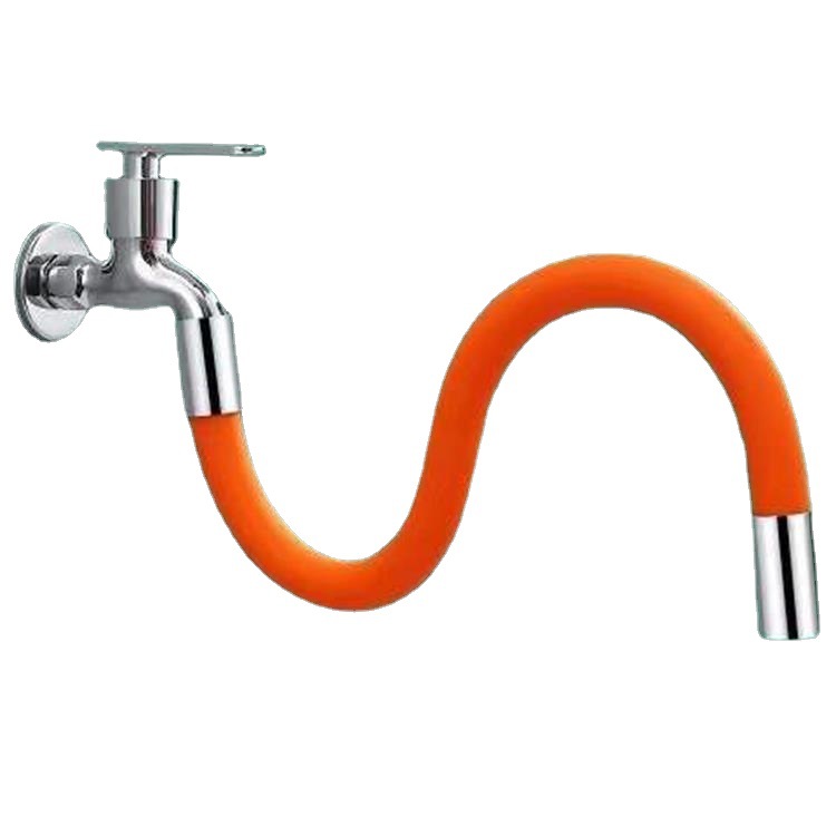 Wholesale of popular faucet extension hose, splash-proof, bendable, shaped, universal rotating extension faucet Item Picture