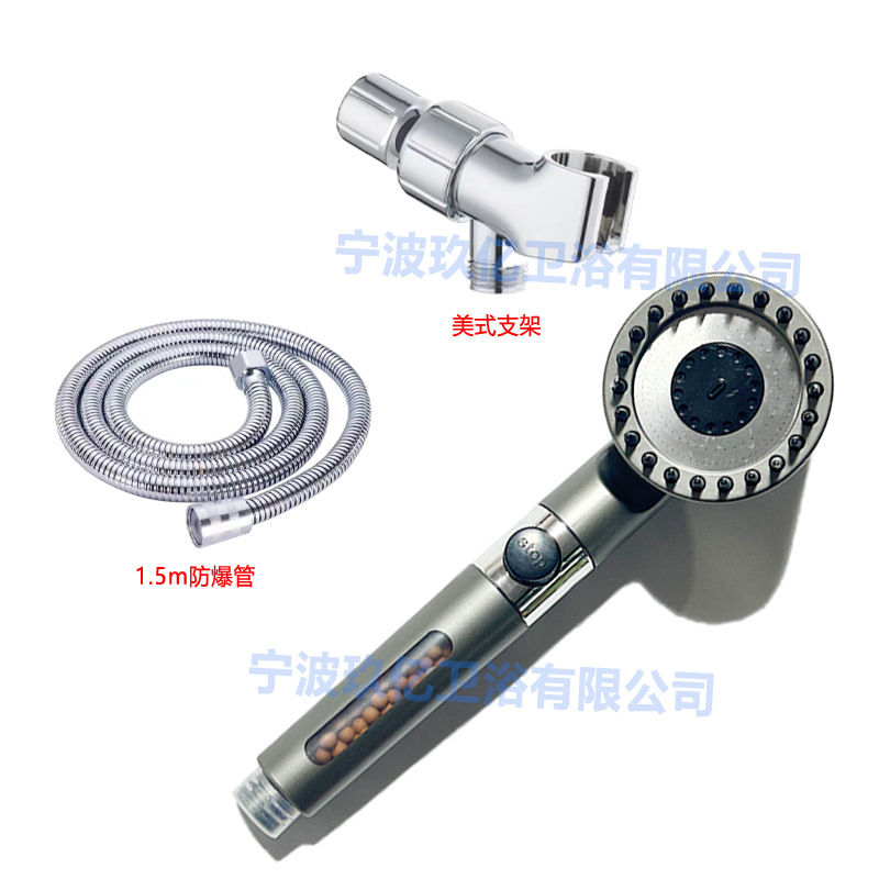 A powerful and pressurized shower head for the bathroom, a filtering shower head, and a handheld viewing window showerhead for home use Application Scenario