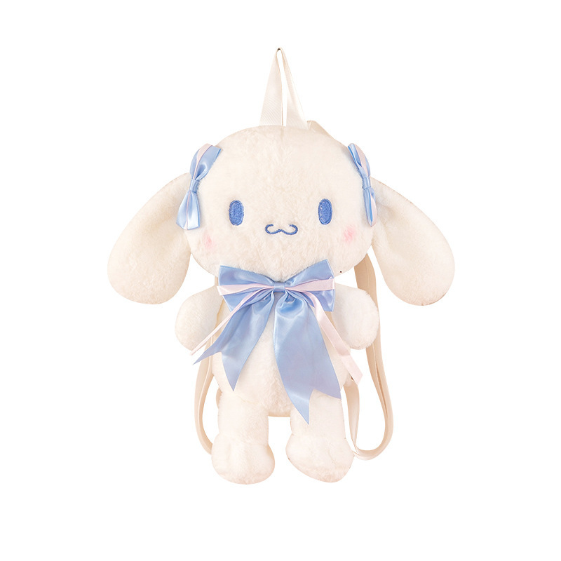 New plush children's bag, cartoon cute rabbit doll backpack, little girl's backpack, claw machine gift Item Picture