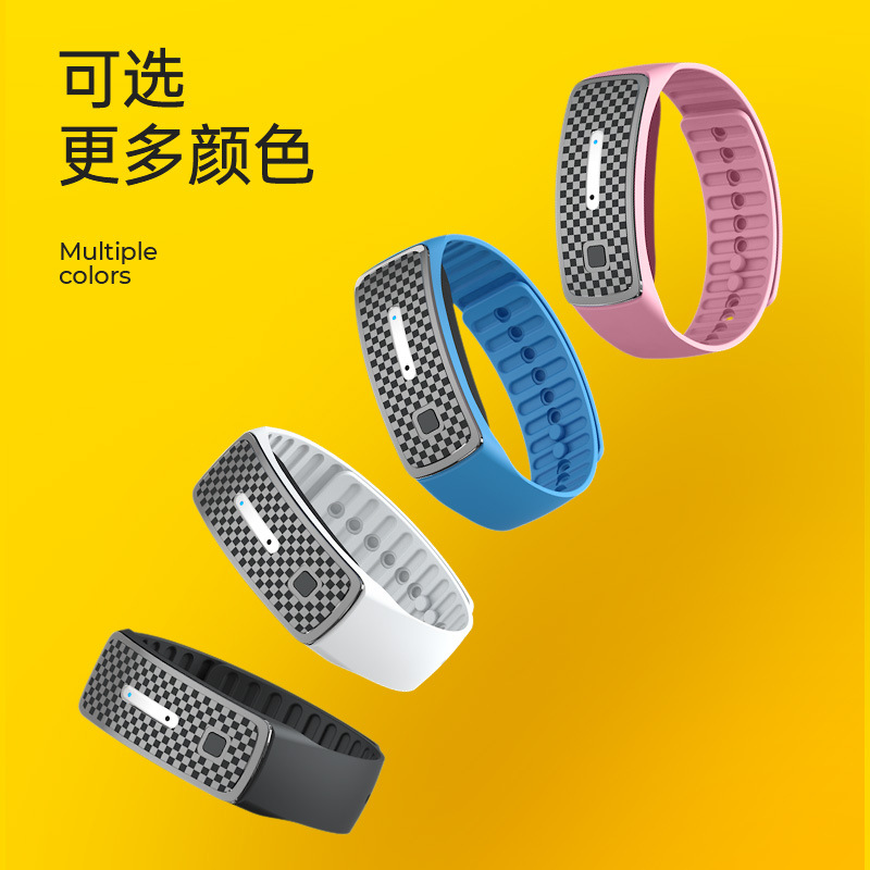Cross-border bestseller manufacturer supplies mosquito repellent wristbands, ultrasonic electronic watches, mosquito repellents for children, adults and outdoor mosquito protection full figure