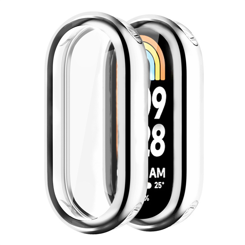 Universal electroplated soft case for Mi Band 9/10 Mi Band 9/10 all-inclusive TPU case protective cover Item Picture