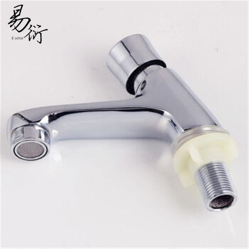 The manufacturer supplies washbasins, washbasins, delayed faucets, copper single cold washbasin faucets, and delayed faucets for wholesale Specification drawing