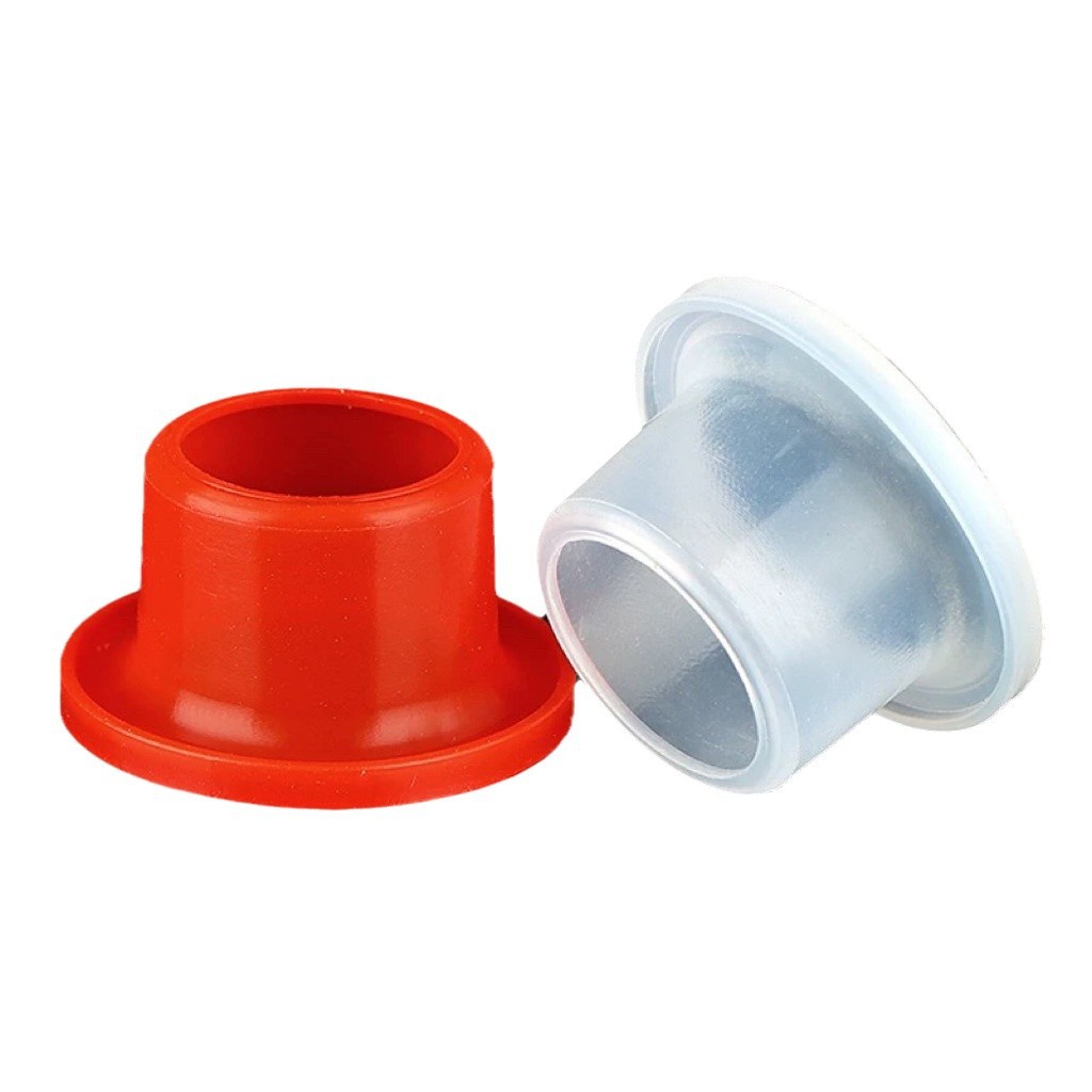 Silicone rubber, non-raw material, safety gasket with sleeve, faucet, four-part rubber gasket, Angle valve, waterproof sealing ring, Heyi Item Picture