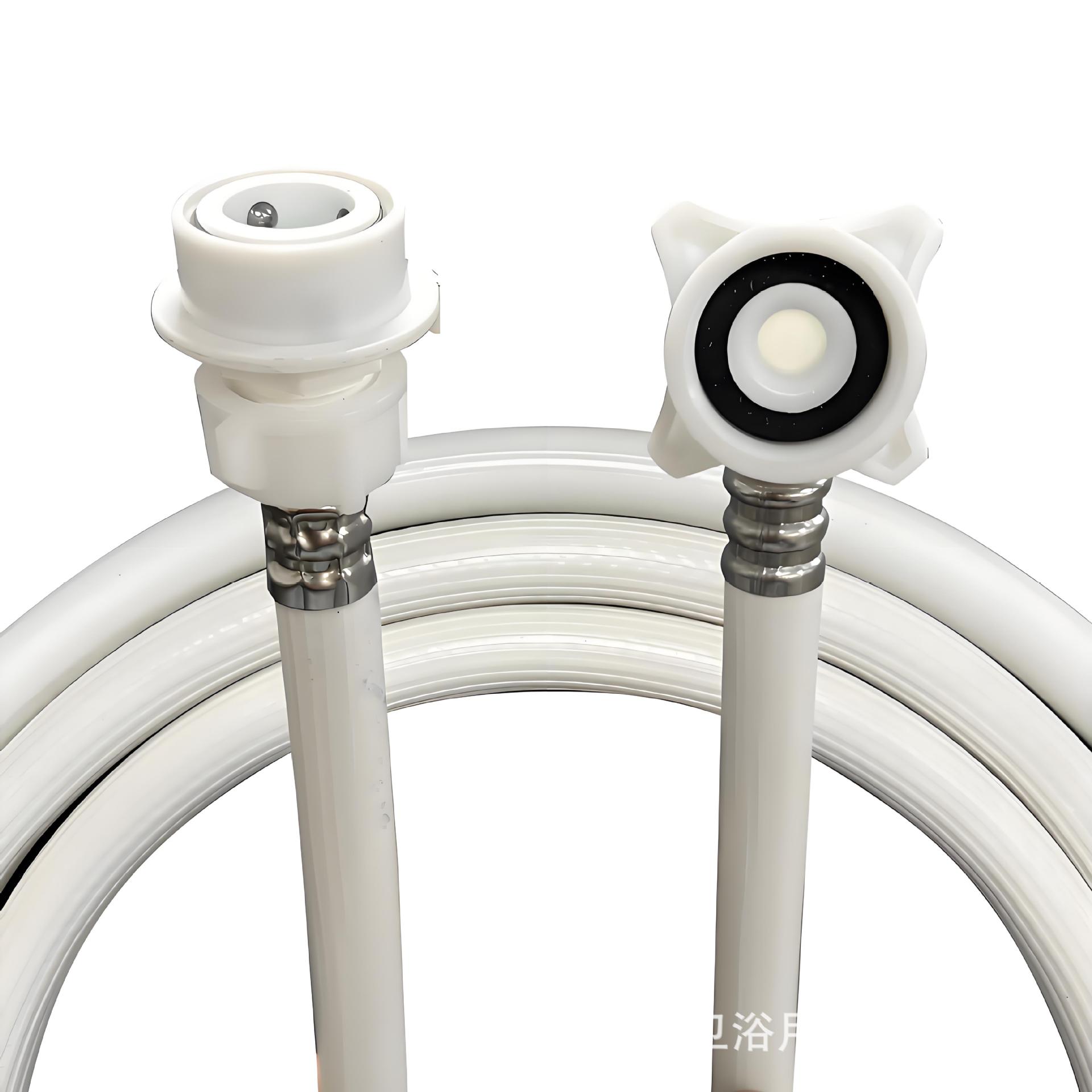 Brand-new PVC explosion-proof connection pipe, fully automatic washing machine water inlet pipe, water inlet extension pipe, water supply connection pipe full figure