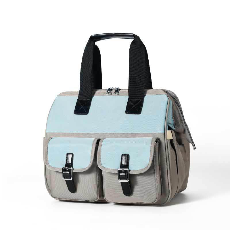 2025 Large-capacity Waterproof Mom Mi Bag, a lightweight and portable baby bag for young people to carry on the shoulder and crossbody when going out details Picture