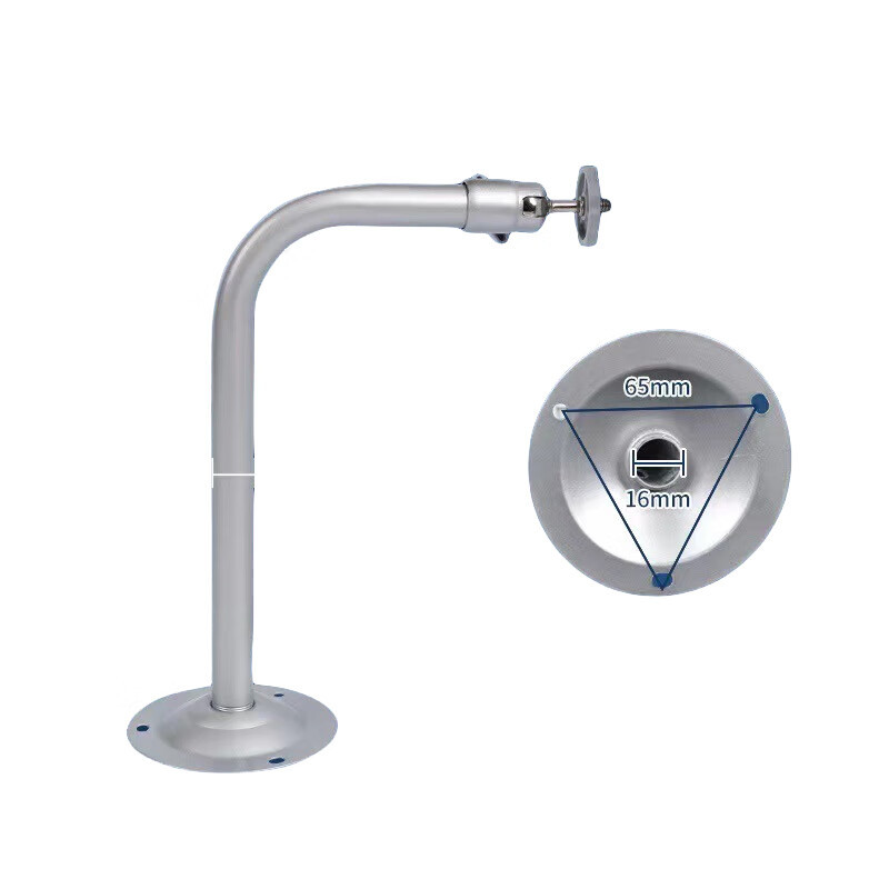 VLEN universal bracket, aluminum alloy surveillance bracket, closed-circuit bullet camera, universal base, wall-mounted/suspended full figure