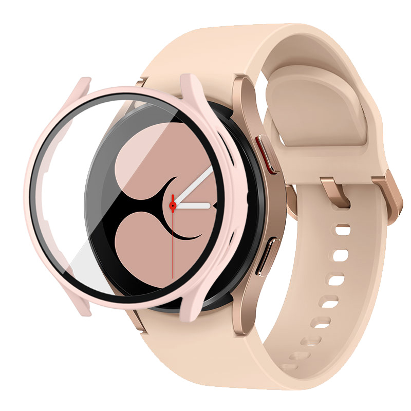 Applicable to Samsung Galaxy Watch 4/5/6/7 watch case PC oil-sprayed matte case film integrated protective case Application Scenario