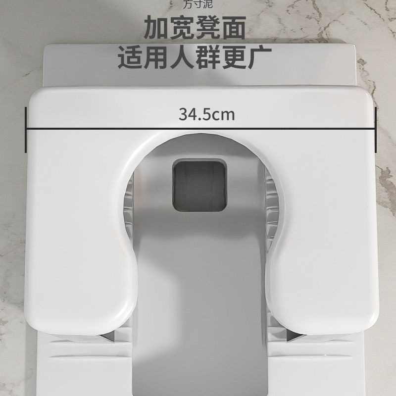 Squat toilet to sitting toilet chair, household squat toilet, folding toilet, simple seat frame, pregnant women and the elderly toilet stool wholesale Application Scenario