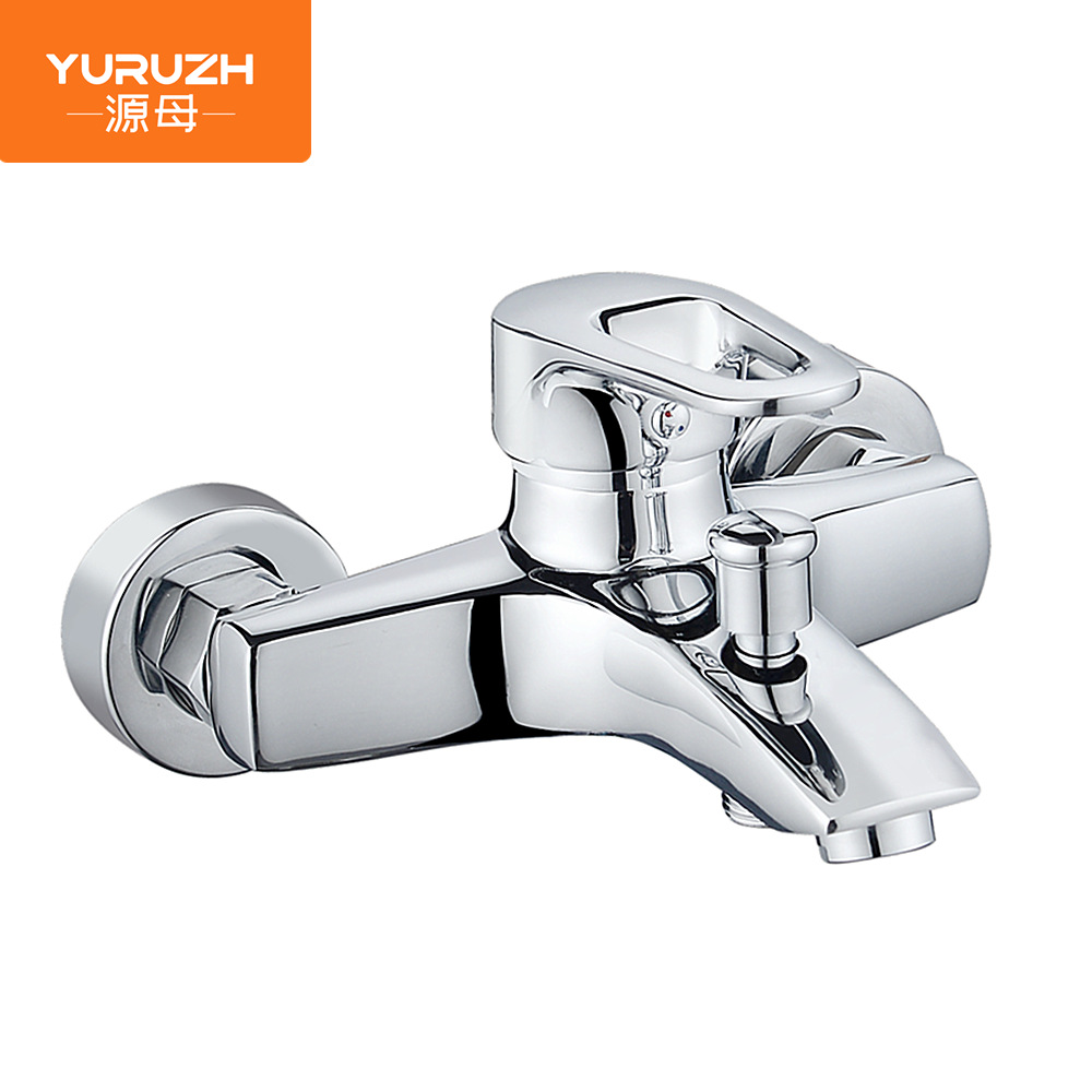 All-copper shower faucet, hot and cold water mixing valve, shower head, bathtub faucet, integrated bathroom mixing valve, high-end bathroom full figure