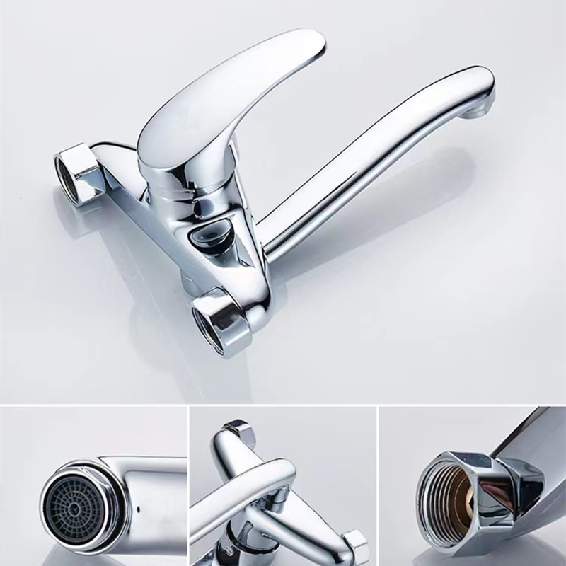 Zinc alloy Joden kitchen concealed two-in-one swing hot and cold water faucet sink sink sink concealed mixed faucet Application Scenario