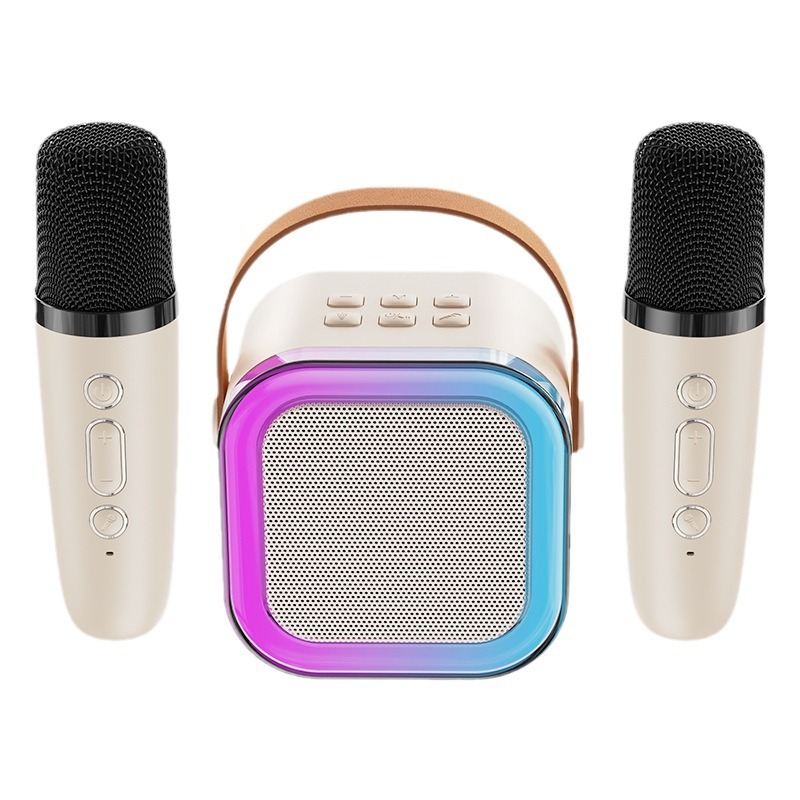 Jinyun K12 microphone and speaker all-in-one wireless microphone J-Song Bluetooth speaker, multi-functional for home KTV Item Picture