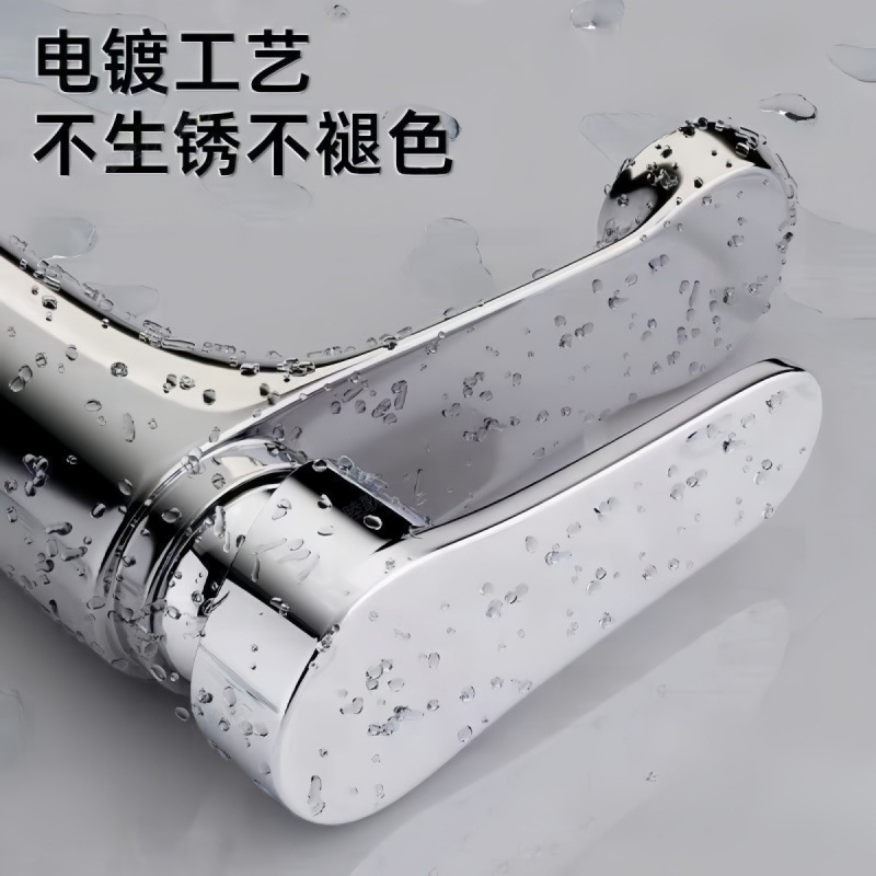 All-copper washbasin, faucet, cold and hot water, household washbasin, bathroom single cold washbasin, countertop, washbasin Item Picture