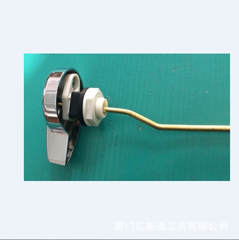 Toilet wrench, toilet bowl, toilet tank accessory, front side press water release switch, old-fashioned split toilet Specification drawing