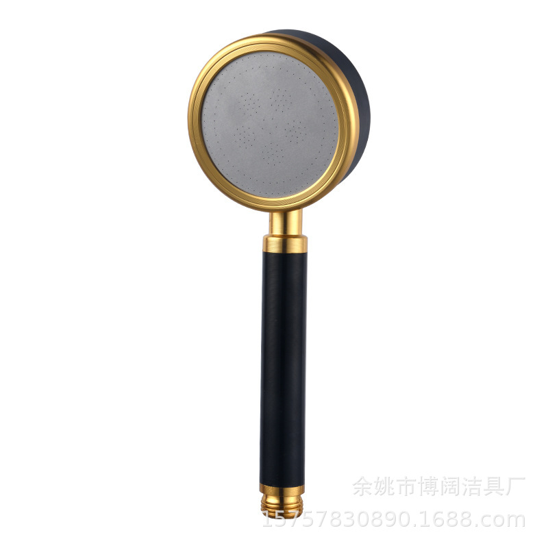 Shower head, flexible hose, stainless steel shower tube, pressurized shower head, space aluminum seat, shower head set Item Picture