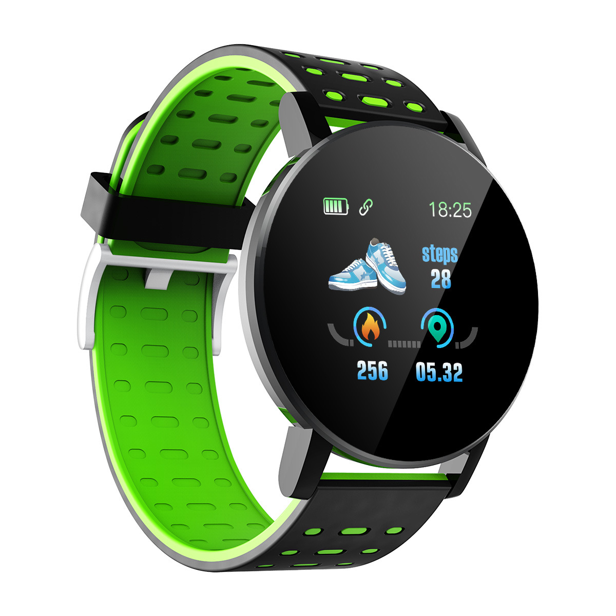 119plus Smart Bracelet, step count, heart rate and blood pressure health Smart bracelet, factory direct sales, cross-border gift Item Picture
