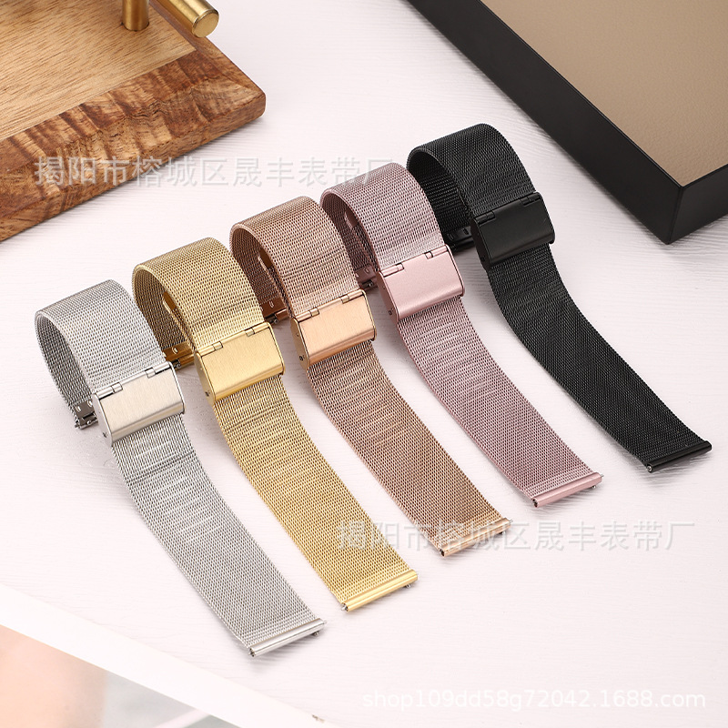 Compatible with Samsung Huawei Watch4Pro04 line Milan watch strap and iWatchS9 Milan Nice Apple Watch strap details Picture