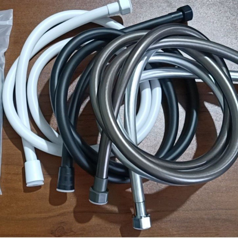 PVC shower head hose water heater universal 4-point interface lotus pod nozzle pressurized shower head hose manufacturer wholesale Specification drawing