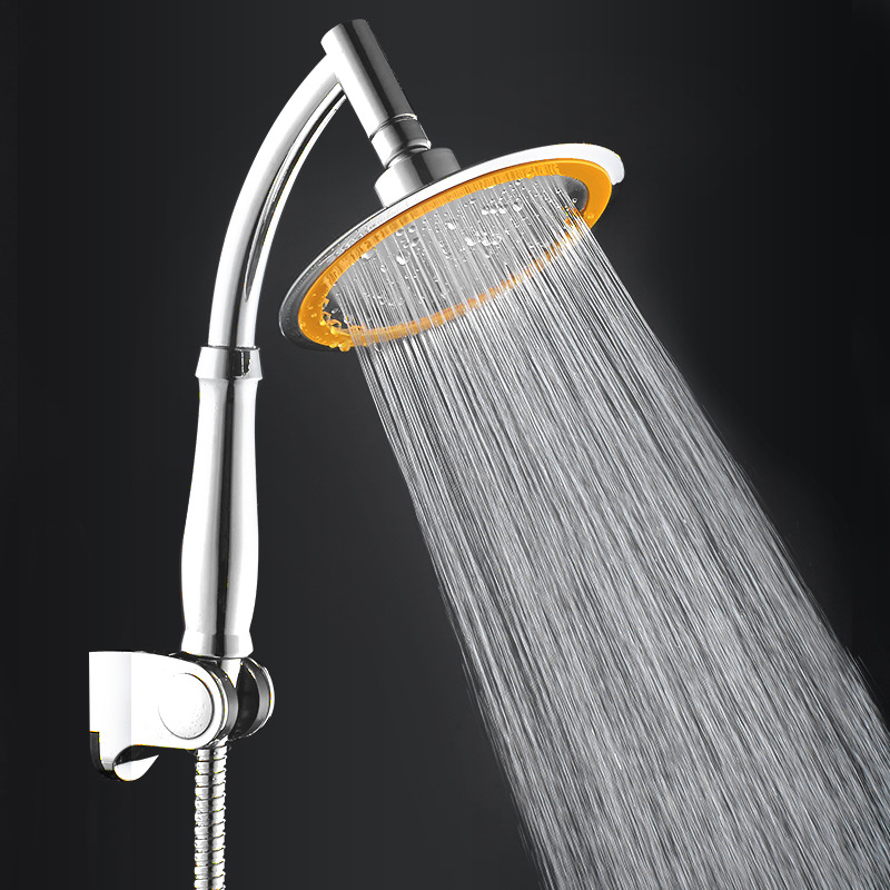 Handheld top-spray dual-purpose water heater, large showerhead, 6-inch shower head, bathroom heater, pressurized bath set manufacturer wholesale details Picture