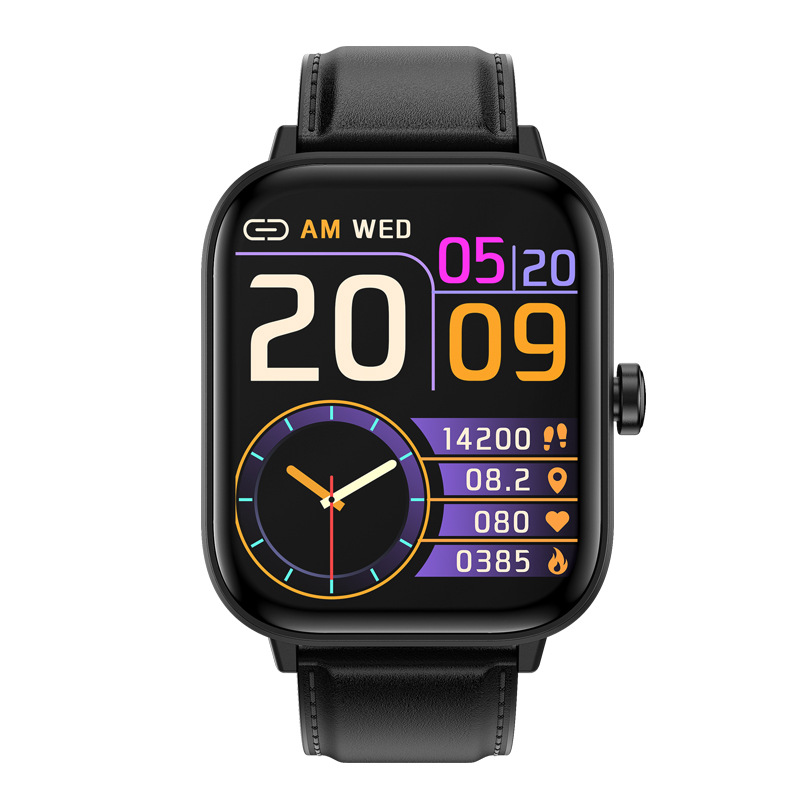 Cross-border G42 blood sugar measurement smartwatch Bluetooth communication Bracelet Blood Pressure, Exercise Heart rate, Blood Oxygen Health monitor Specification drawing