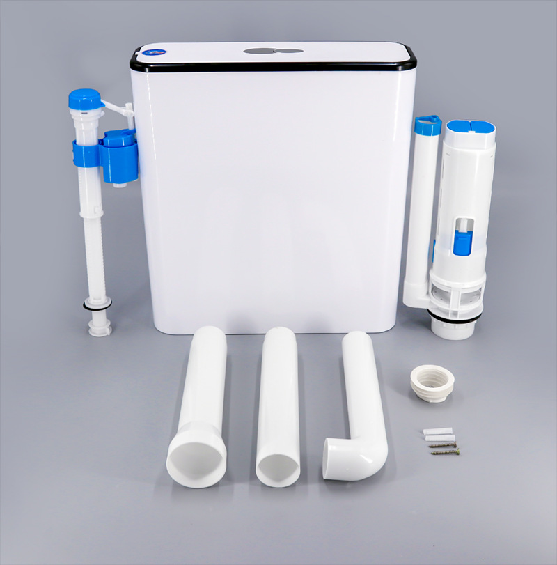 One-click bouncing water tank, bathroom squat toilet energy-saving flushing tank, thickened water tank, toilet squat toilet wall-mounted flushing tank full figure