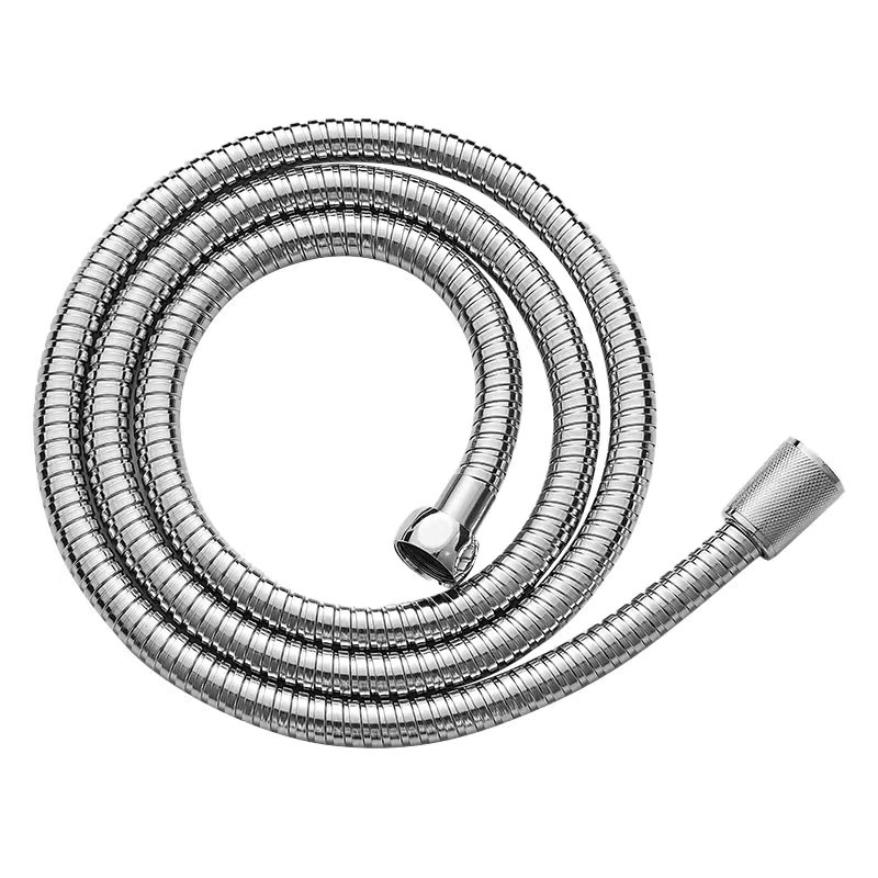 Shower hose, stainless steel shower hose, explosion-proof rain shower head, water pipe, electroplated metal hose, high-temperature resistant Item Picture