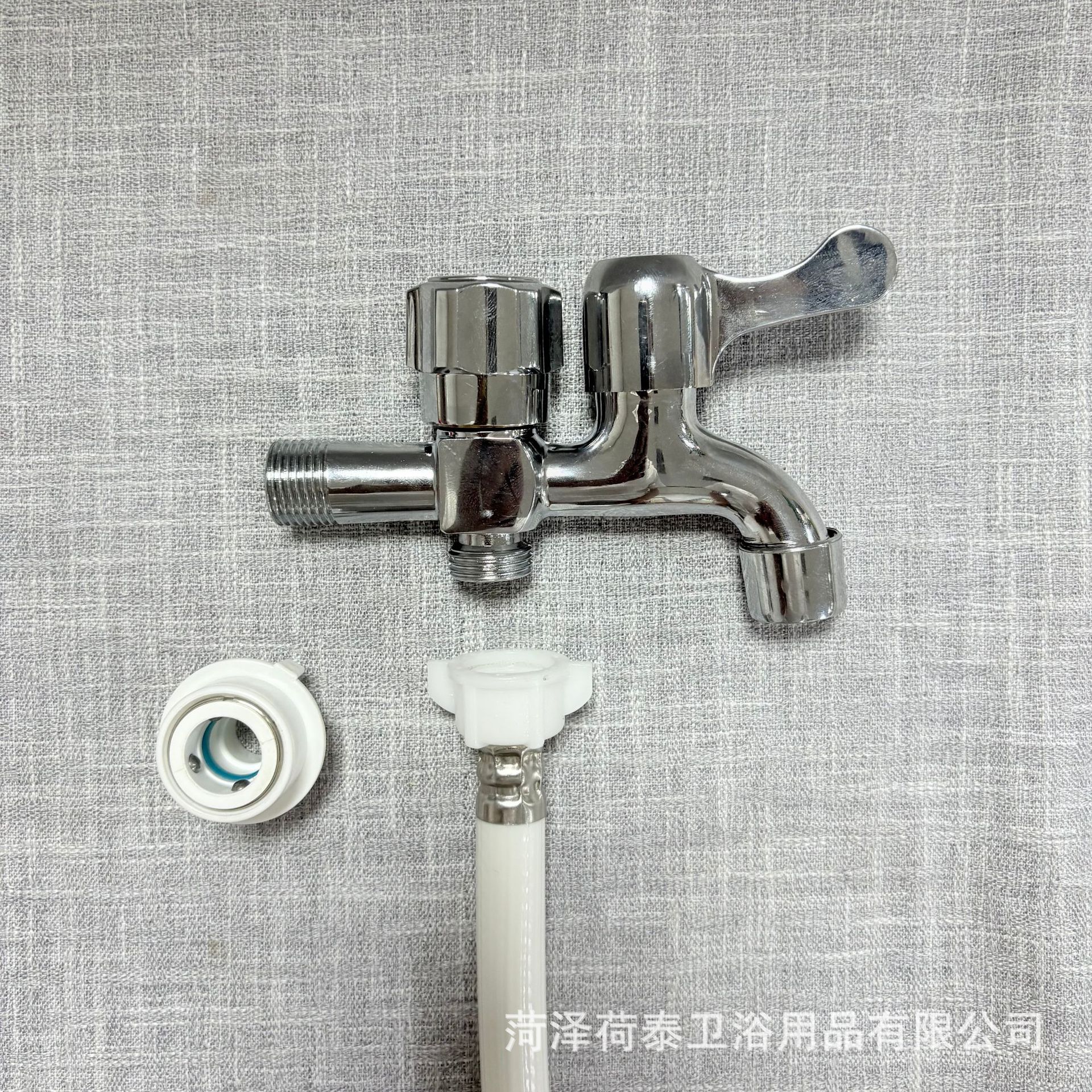 Brand-new PVC explosion-proof connection pipe, fully automatic washing machine water inlet pipe, water inlet extension pipe, water supply connection pipe Specification drawing