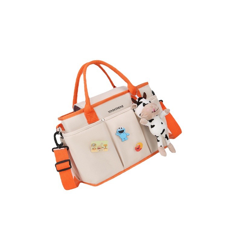 New tote handbag for Mommy, portable, single-shoulder, suitable for hanging baby strollers, large capacity, versatile and high-end Mommy backpack Item Picture